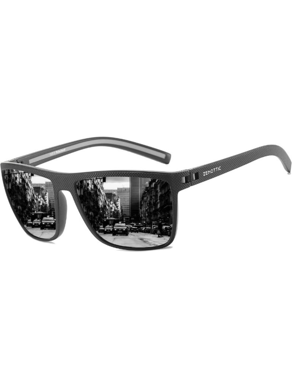 Lightweight Polarized Sunglasses for Men | UV400 Protection | Square Frame